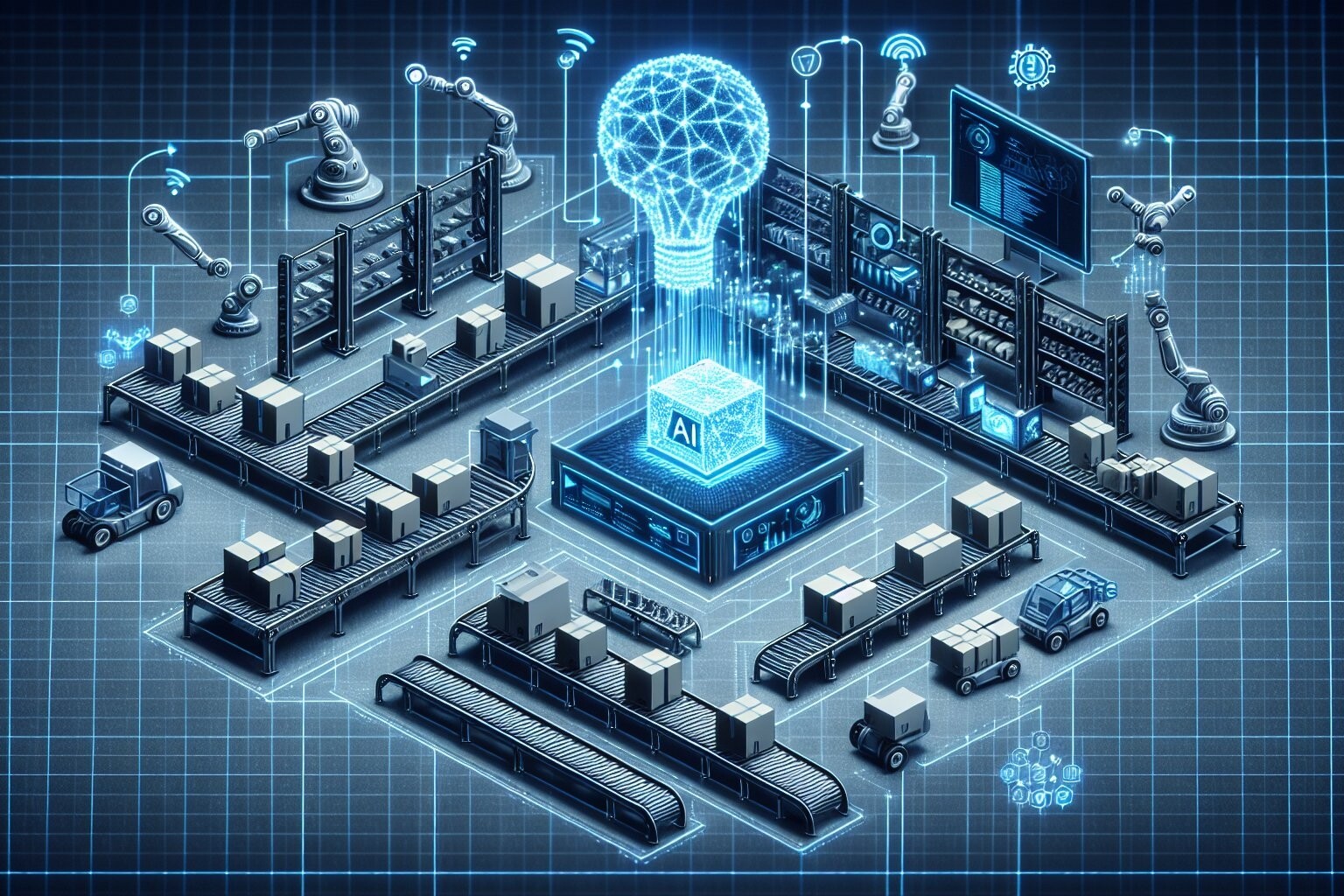 Automatische Lagerverwaltung durch KI