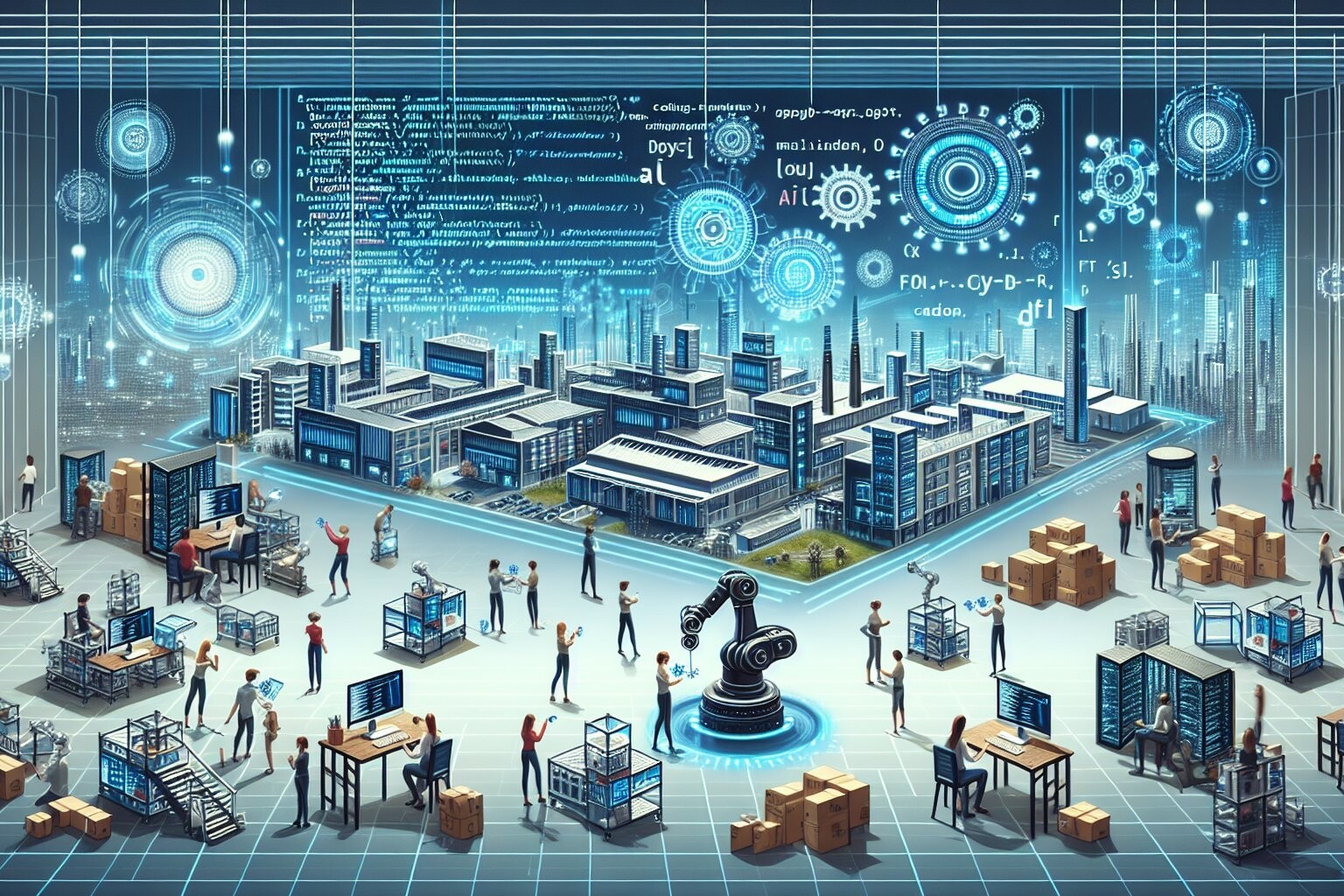 Die Zukunft der Arbeit im E-Commerce-Zeitalter der KI.