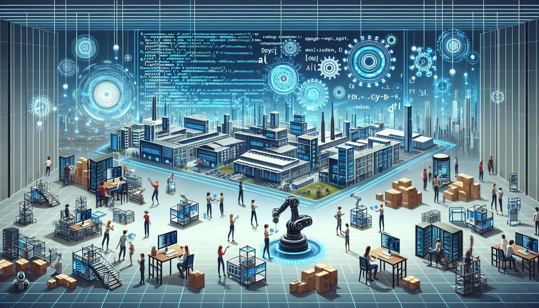 Die Zukunft der Arbeit im E-Commerce-Zeitalter der KI.